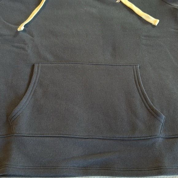 Woman Nautica Hoodie with V Neck and front pockets Size Medium Navy Blue - Picture 7 of 13